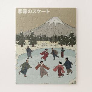Puzzle Patinage sur glace saisonnier
