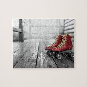 Puzzle Patins à rouleaux Vintages