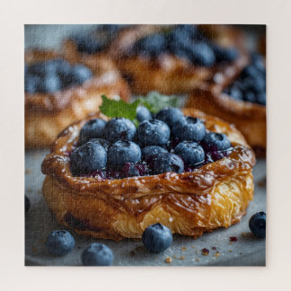 Puzzle Pâtisserie danoise aux myrtilles