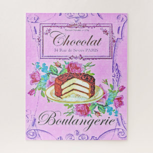 Puzzle pâtisserie de chocolat victorienne
