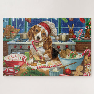 Puzzle Pâtisserie des Fêtes de Beagle : Noël Festif