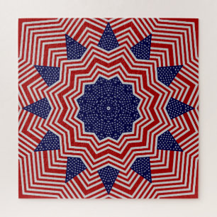 Puzzle patriotique américain