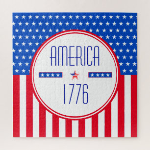 Puzzle Patriotique Américain