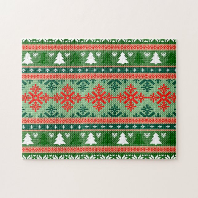 Puzzle Patters de Christmas (Horizontal)