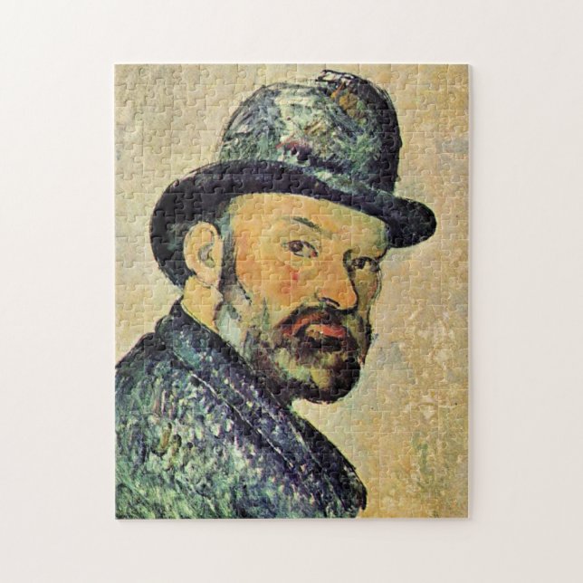 Puzzle Paul Cezanne, Autoportrait, (Vertical)