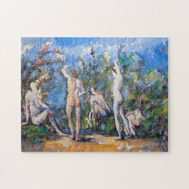 Puzzle Paul Cezanne - Cinq Baigneurs (Horizontal)