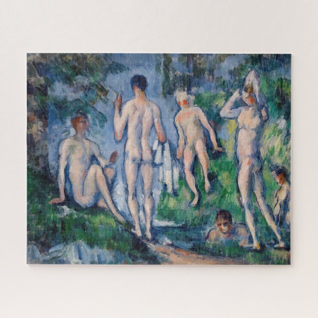 Puzzle Paul Cezanne - Groupe de Baigneurs (Horizontal)