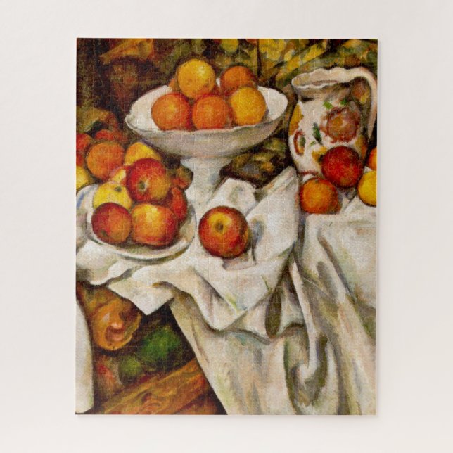 Puzzle Paul Cézanne - Impressionniste des pommes et des o (Vertical)
