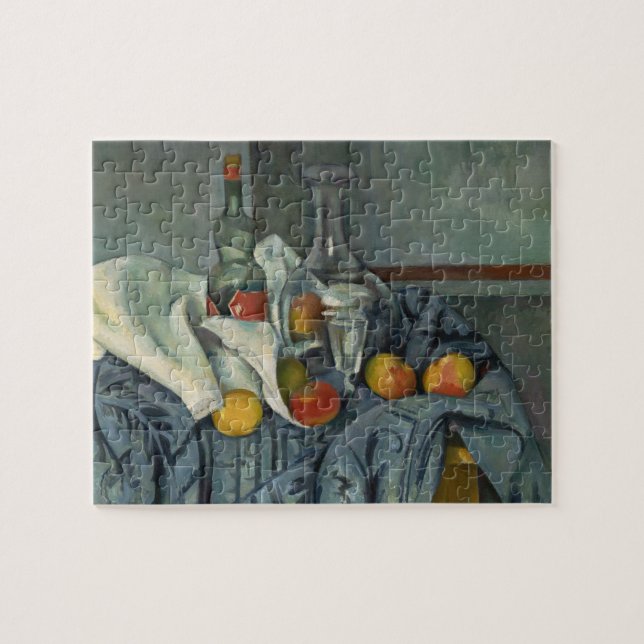 Puzzle Paul Cezanne| La Bouteille de menthe, 1893-1895 (h (Horizontal)