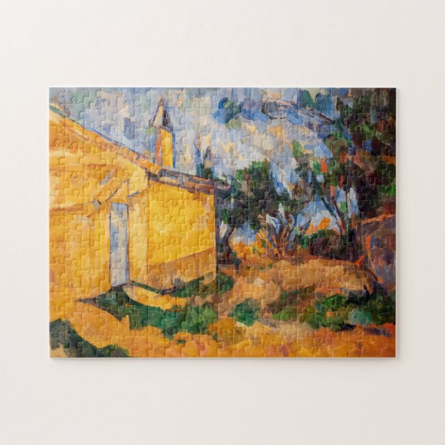Puzzle Paul Cezanne - La Cabane de Jourdan (Horizontal)