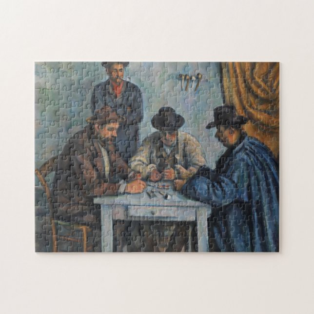 Puzzle Paul Cezanne | les joueurs de carte (Horizontal)