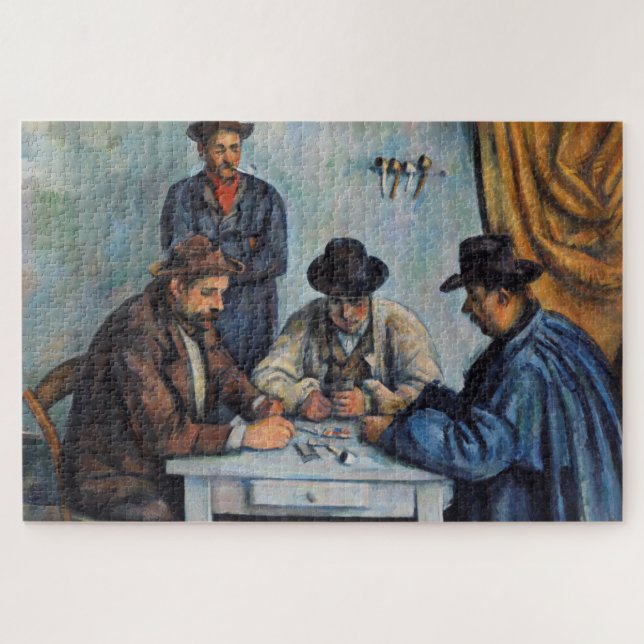 Puzzle Paul Cezanne - Les Joueurs De Cartes (Horizontal)