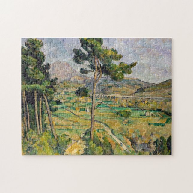 Puzzle Paul Cezanne - Mont Sainte-Victoire et Viaduc (Horizontal)