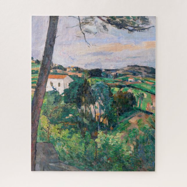 Puzzle Paul Cezanne - Pin à L'Estaque (Vertical)