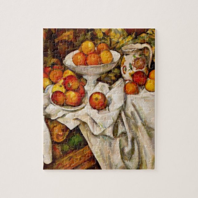 Puzzle Paul Cezanne Pomples Oranges Impressionnisme (Vertical)