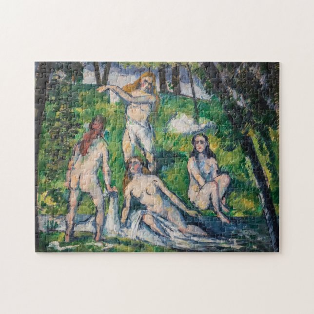 Puzzle Paul Cezanne - Quatre baigneuses (Horizontal)