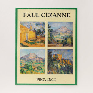 Puzzle Paul Cezanne - Sélection de chefs-d'oeuvre paysage