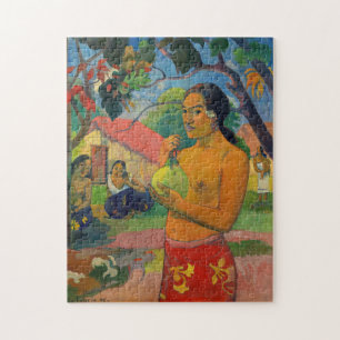Puzzle Paul Gauguin - Femme tenant un fruit