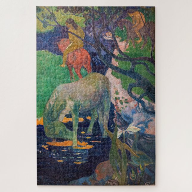 Puzzle Paul Gauguin - Le Cheval Blanc (Vertical)