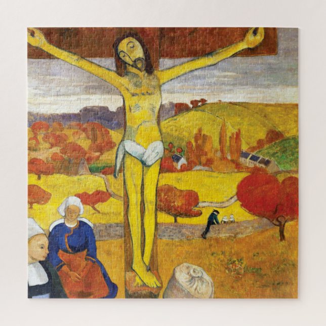 Puzzle Paul Gauguin Le Christ Jaune Art Vintage (Vertical)