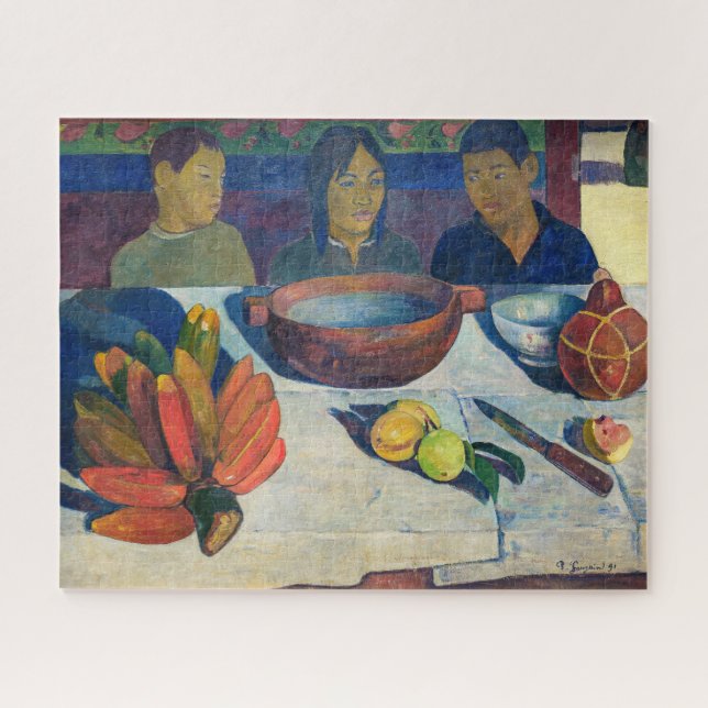 Puzzle Paul Gauguin - Le Repas / Les Bananes (Horizontal)