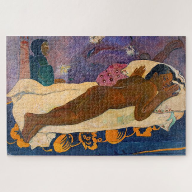 Puzzle Paul Gauguin - L'Esprit des morts à regarder (Horizontal)