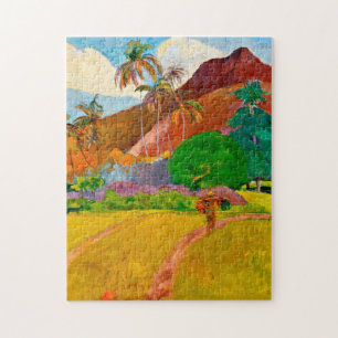 Puzzle Paul Gauguin - Paysage tahitien