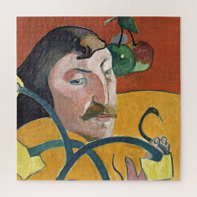 Puzzle Paul Gauguin Self Portrait Art Peinture (Vertical)