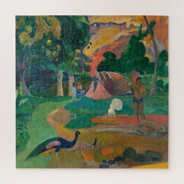 Puzzle Paul Gauguin Tahitian Matamoe Peinture (Vertical)