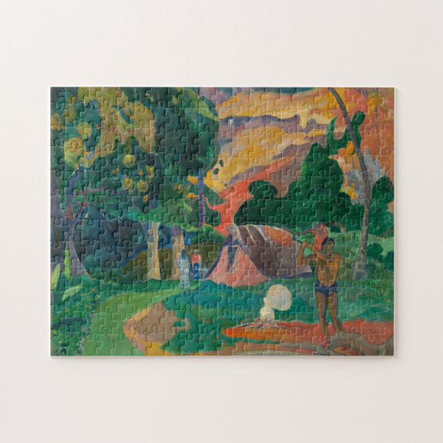 Puzzle Paul Gauguin Tahitian Matamoe Peinture (Horizontal)