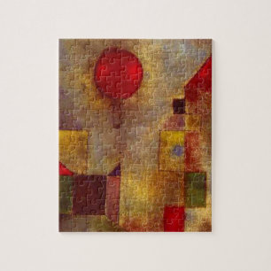 Puzzle Paul Klee Ballons rouges Art coloré Abstrait