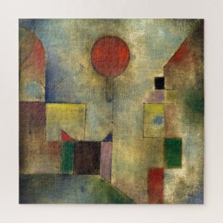 Puzzle Paul Klee Ballons rouges Tableau Abstrait