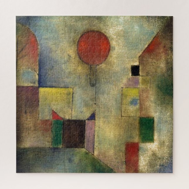 Puzzle Paul Klee Ballons rouges Tableau Abstrait (Vertical)