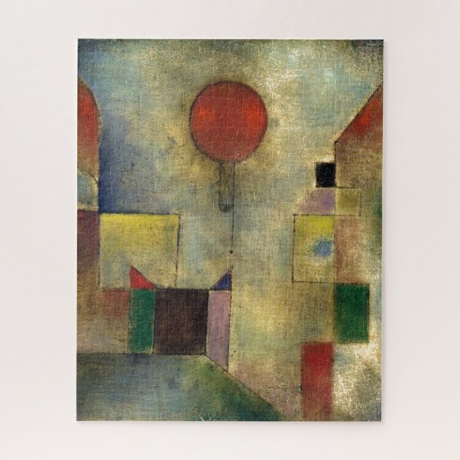 Puzzle Paul Klee Ballons rouges Tableau Abstrait (Vertical)