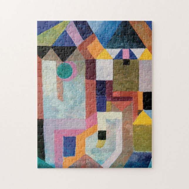 Puzzle Paul Klee, Colorful Architecture (1917) - Colorful (Vertical)