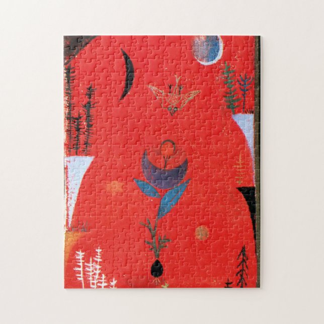 Puzzle Paul Klee - Maisons d'été (Vertical)