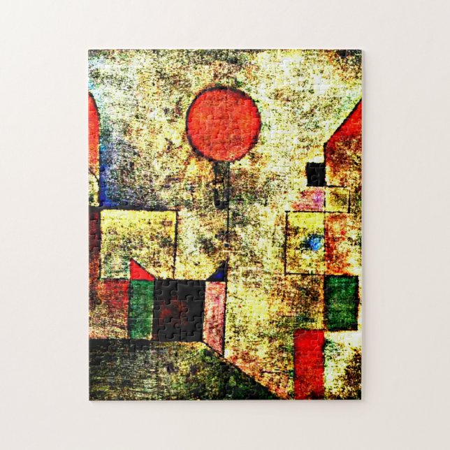 Puzzle Paul Klee peinture, Red Balloon, (Vertical)