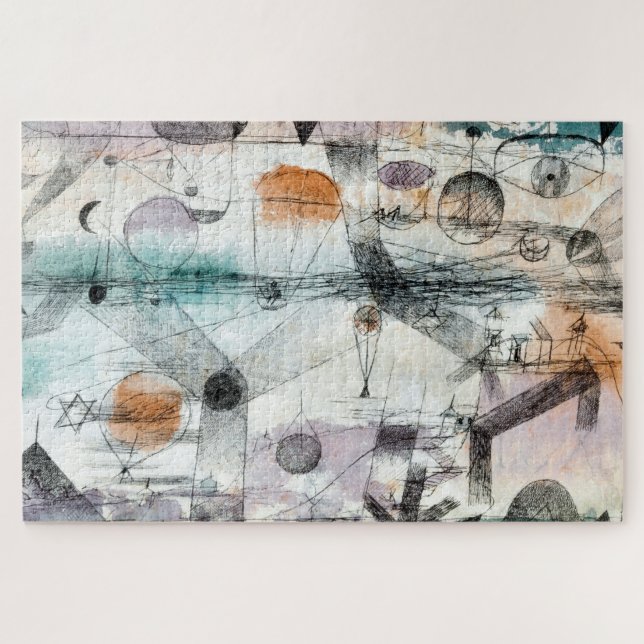 Puzzle Paul Klee Plantes Terre & Royaume de l'Air : Bauha (Horizontal)