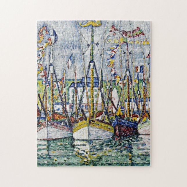 Puzzle Paul Signac - Bénédiction De La Flotte De Thons À  (Vertical)