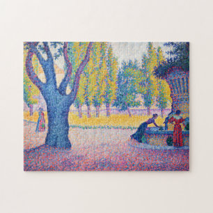 Puzzle Paul Signac - Fountain des Lices, Saint-Tropez