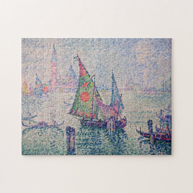 Puzzle Paul Signac - La Voile verte (Horizontal)