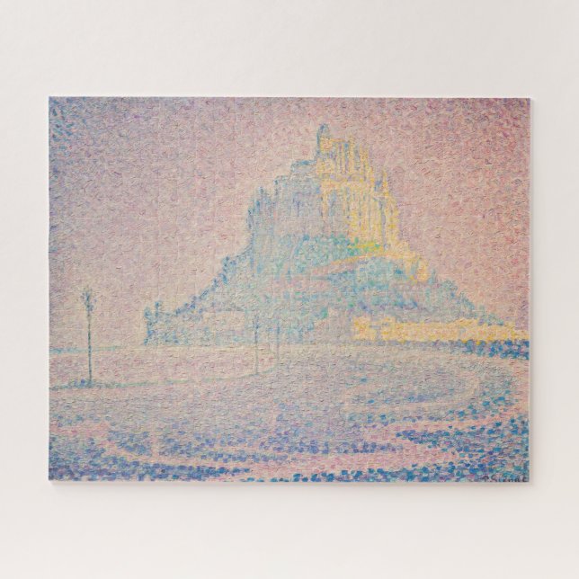 Puzzle Paul Signac - Mount Saint Michel Fog and Sun (Horizontal)