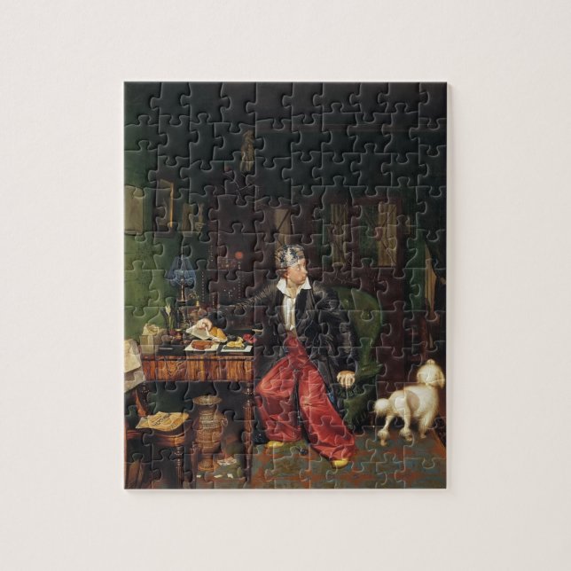 Puzzle Pavel Fedotov le petit déjeuner de l'aristocrate (Vertical)