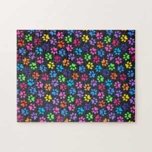 Puzzle Paws colorés