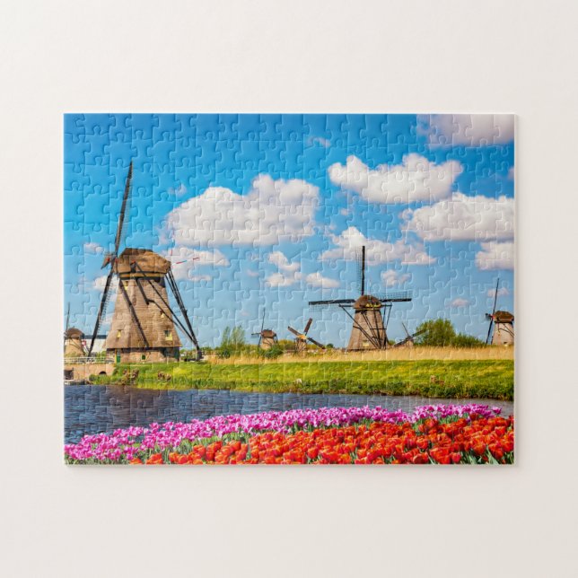 Puzzle Pays-Bas Windmills (Horizontal)