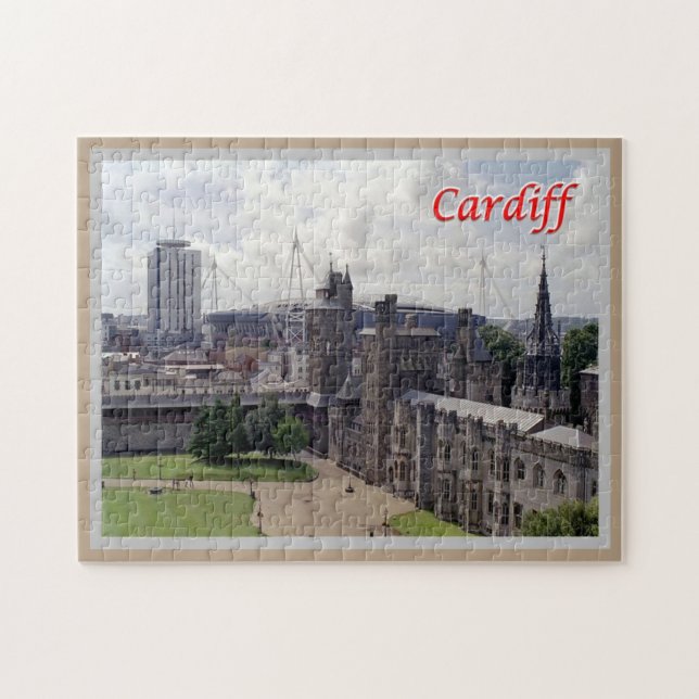 Puzzle Pays de Galles - Cardiff (Horizontal)