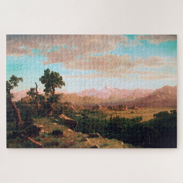 Puzzle Pays de Wind River, Albert Bierstadt (Horizontal)