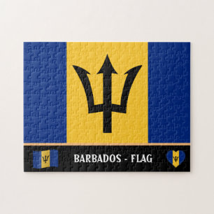 Puzzle Pays du Drapeau de la Barbade / Barbade