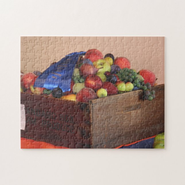 Puzzle Pays Fruit Premier prix Bleu Ruban (Horizontal)