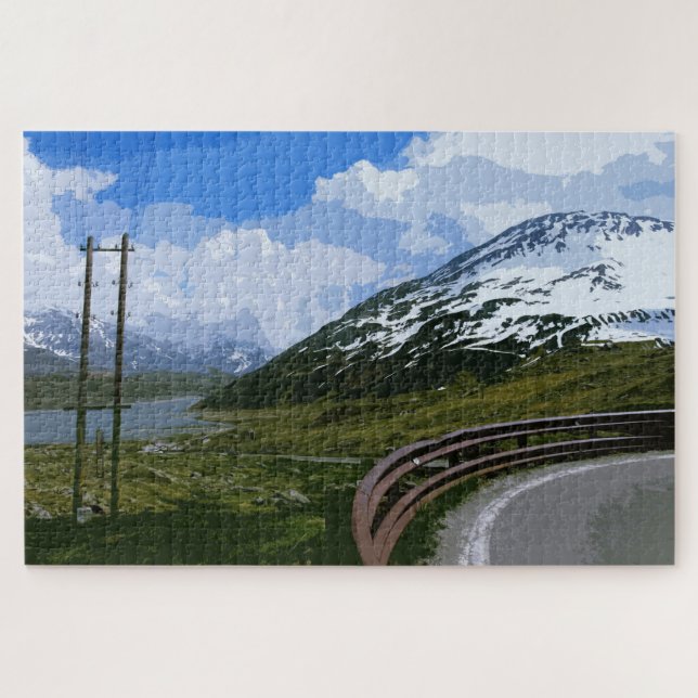 Puzzle Paysage alpin (Horizontal)